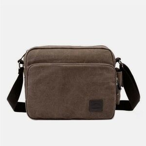 Military Canvas Crossbody Bag